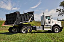 rail rotary dump truck